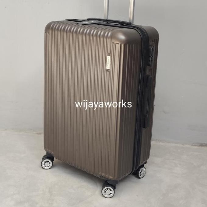 Tersedia Koper Fiber POLO SONIC 24 Inch - Hardcase Travel Ringan Tahan Banting