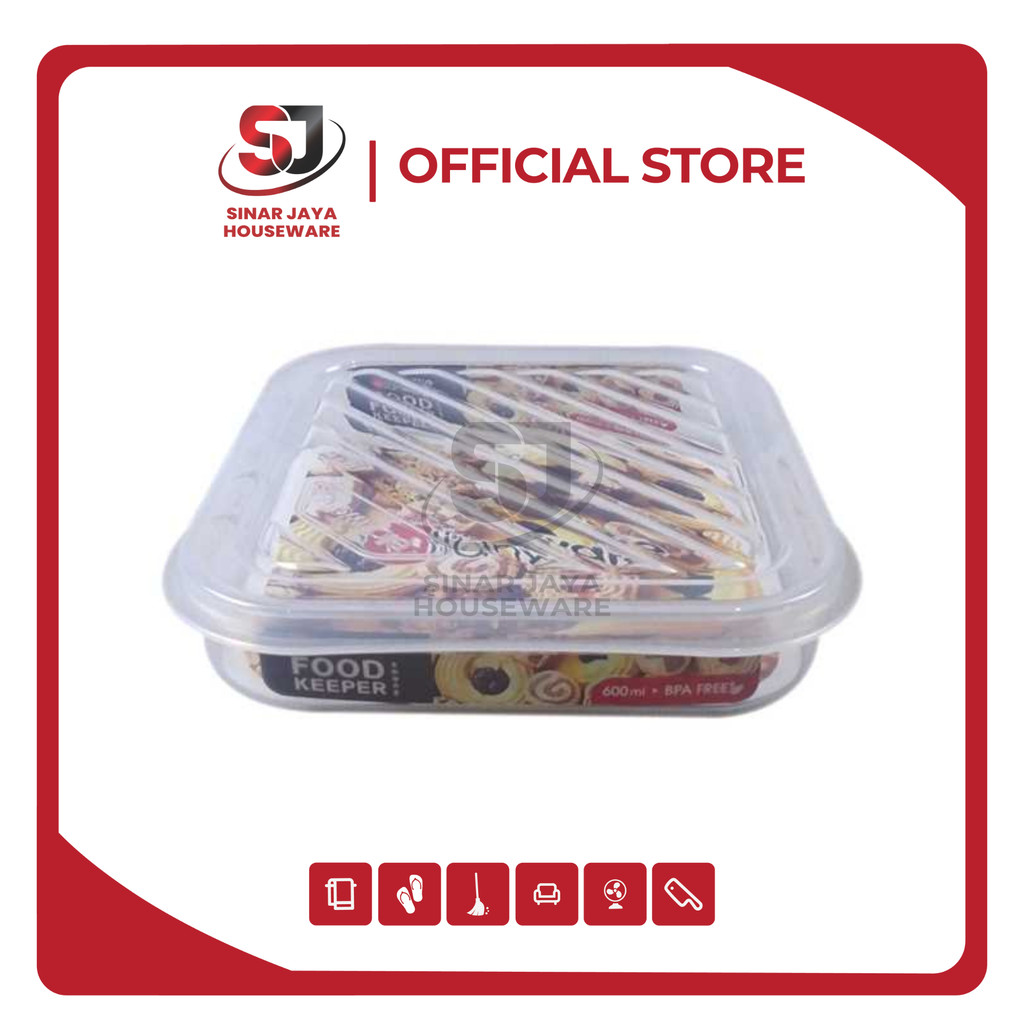 Food Keeper / Tepak Makan 600ml E1497 Elianware