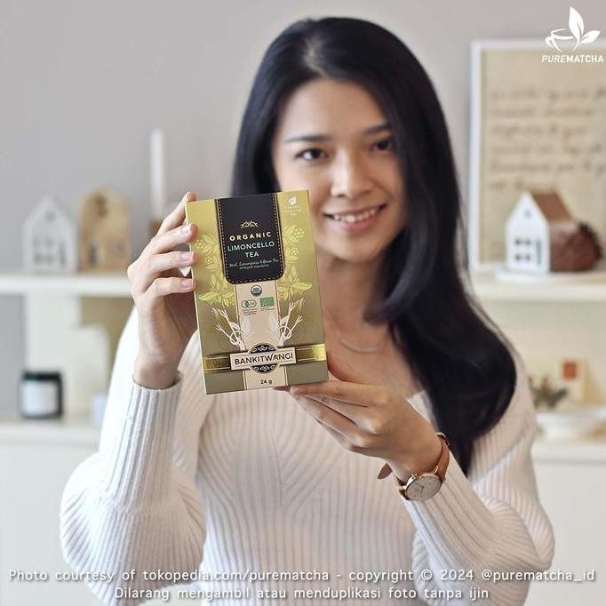 

Super Sale!, Bankit Wangi - Limoncello Tea Organic Box 24Gr Lime Citrus Tea Blend Premium Bankitwangi