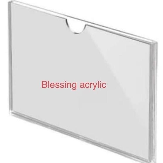 

ready stock !!! Acrylic/akrilik frame list dinding 2mm uk A2 42x60 cm