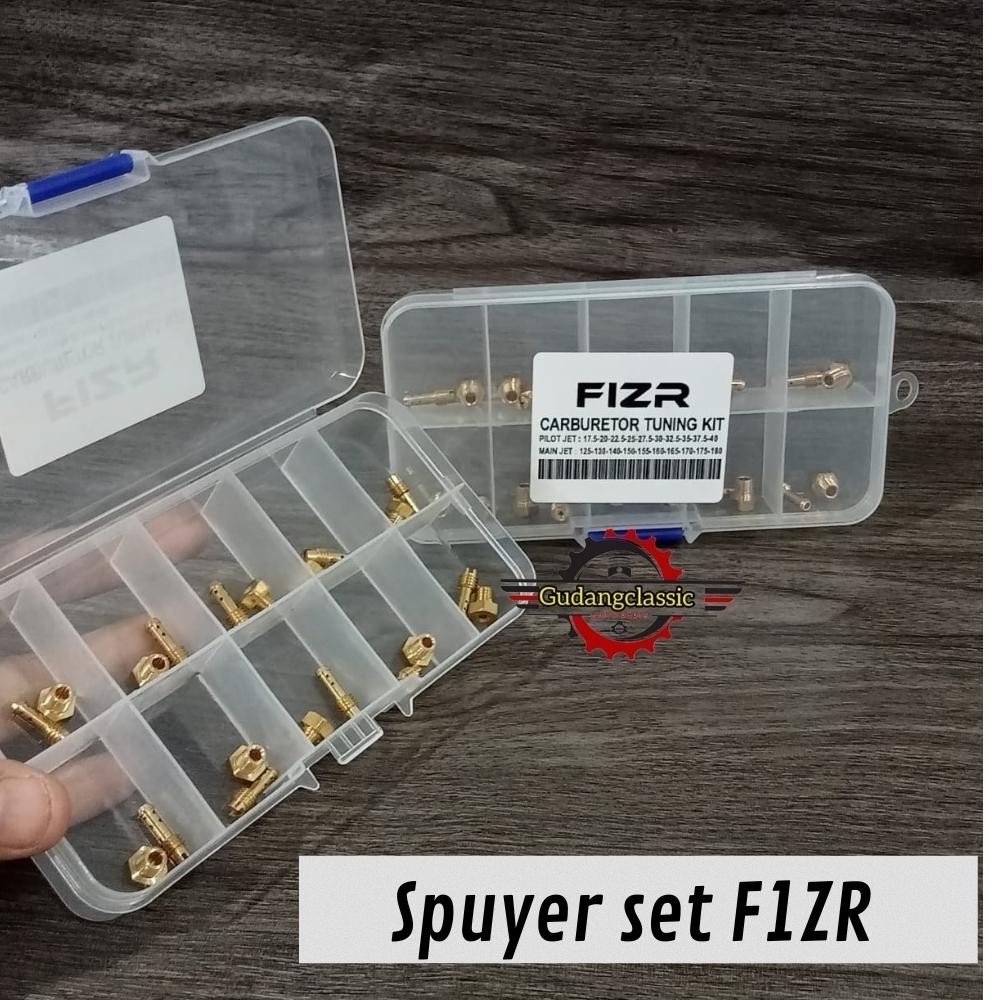 Spuyer FIZR set Force 1 pilot jet dan MAIN JET F1ZR isi 10 SET