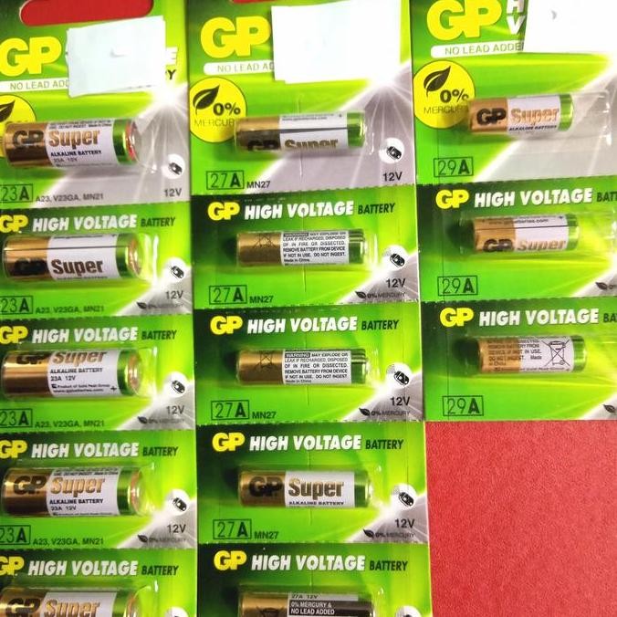 Baterai 23A 12v 12 v GP 27A 12v 12 v GP 29A 9v 9 v GP 12v23A GP 12v27A murah