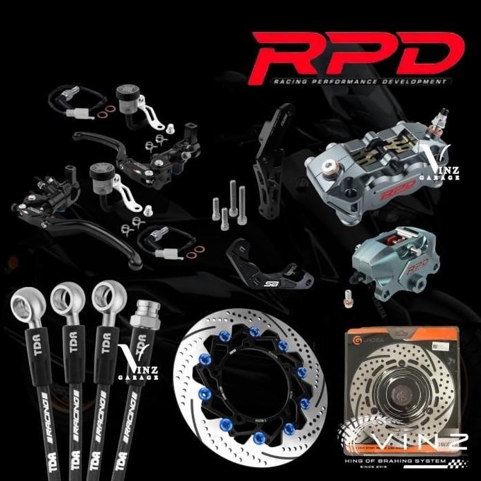 baru Master Rem RPD Xmax // Kaliper RPD Xmax // Piringan RPD Xmax 300 Mm