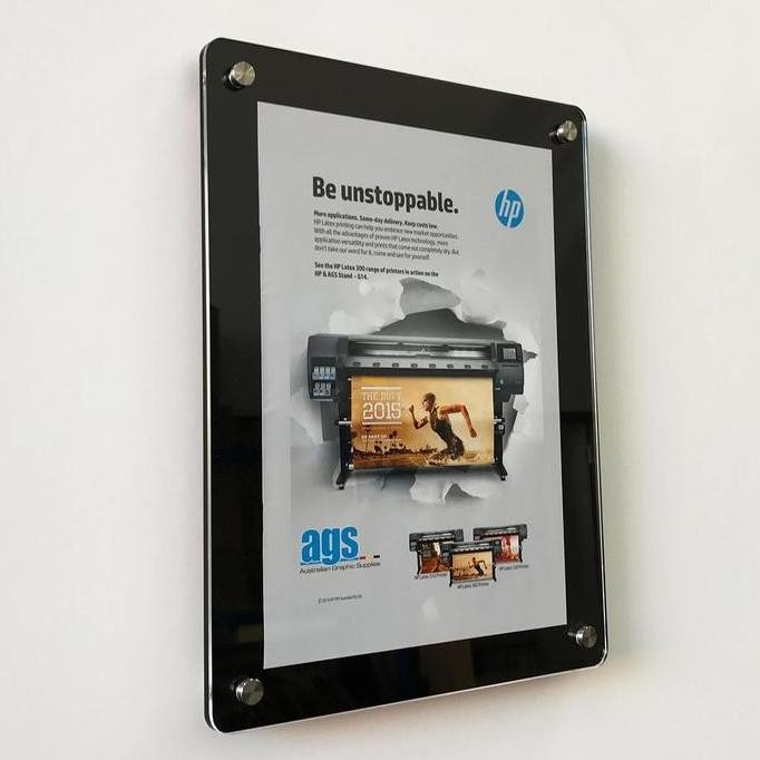 

ready stock !!! Frame Poster Akrilik A2 / Acrylic Mount Display A2