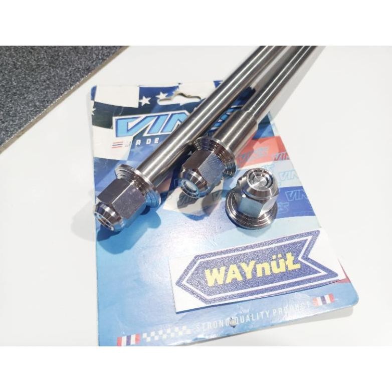 as roda ninja R/RR depan belakang stainless