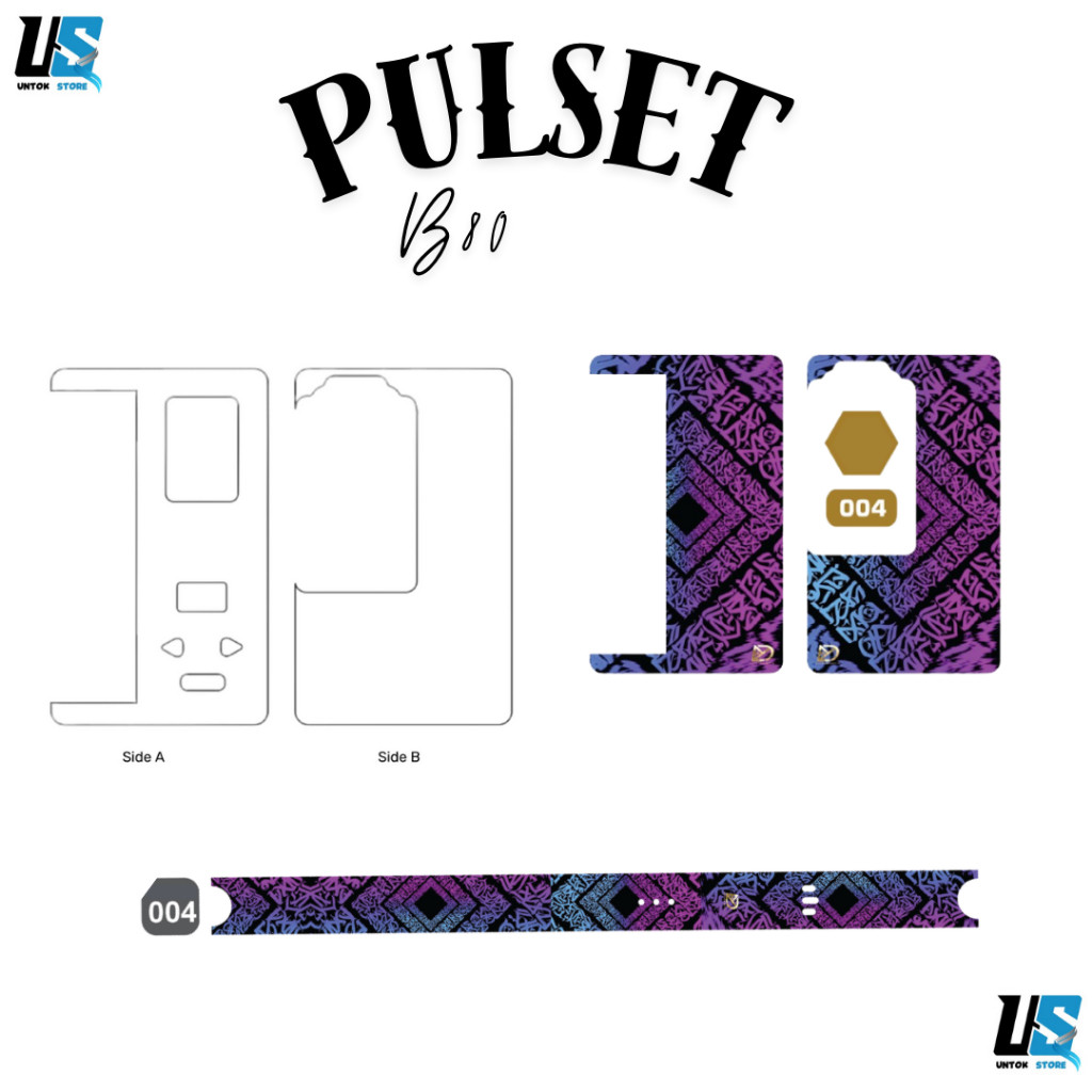 

Promo2pcs - Stiker Set Ukuran B80 Banyak Dan Bacdorr Transfaran 4 Garskin Stiker/not Case Premium Quality CustomCOD