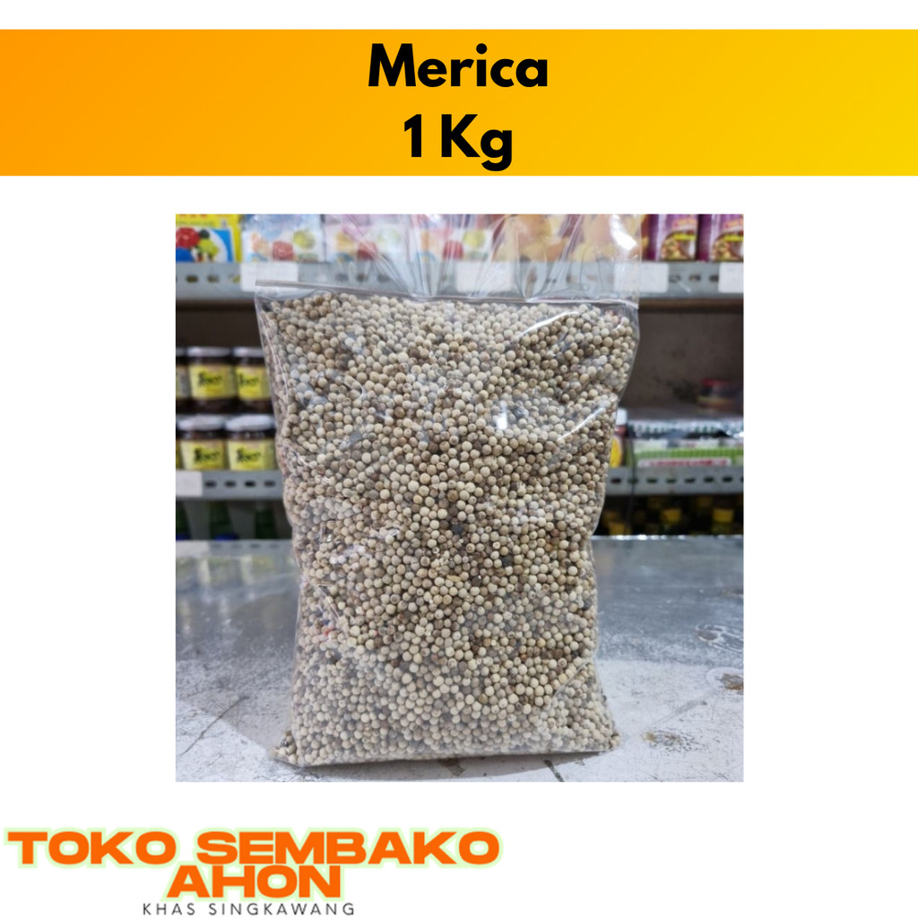 

Merica 1 Kg | Lada (belum halus) Asli, Tidak campur / Lada Putih Bulat 1kg / Lada Murni Tanpa Campuran / Merica Kering Mentah 1 KG