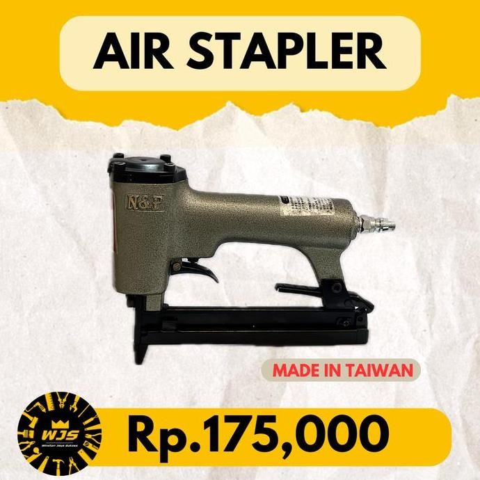 

Promo Mesin Air Nailer Gun Alat Paku Tembak U Staples N&P 422J COD