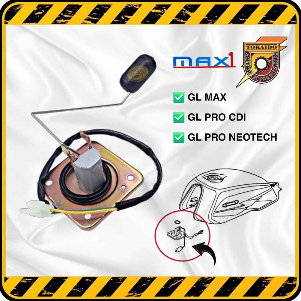 New - Kimpul Indikator Pelampung Tangki Bensin Honda GL PRO | GL MAX | MEGAPRO HIU 