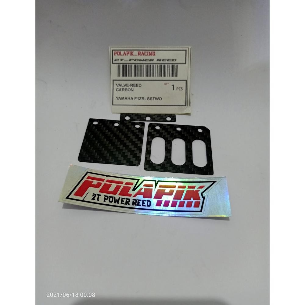 Special LIDAH MEMBRAN CARBON DUAL STAGE F1ZR FIZR FORCE ONE MODEL BOYESEN DUAL STAGE REED VALVE F1ZR
