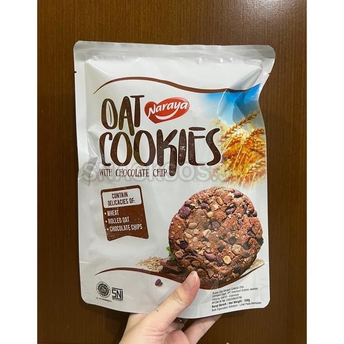 

[150GR] NARAYA OAT COOKIES CHOCOLATE CHIP 150GR COOKIE