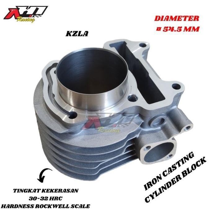 Blok Block Seher Bore Up Ah1 Racing Beat Fi Scoopy Fi Vario 110 Fi Spacy Fi Kode Kzl - Cylinder Blok