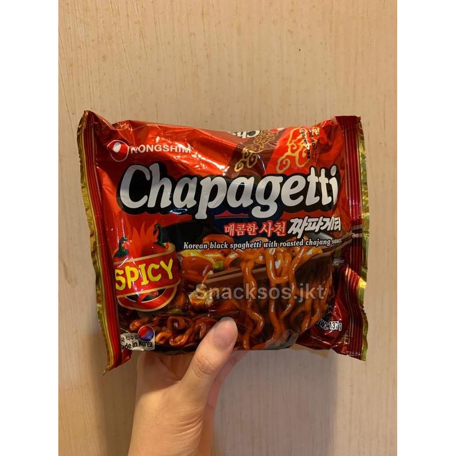

Chapagetti Spicy Parasite - Korean Black Spaghetti Roasted Jjajang