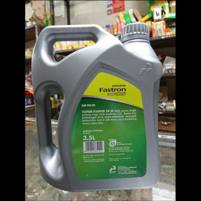 Oli Pertamina Fastron Eco Green 5W 30 Mobil Lcgc Calya Sigra Karimun