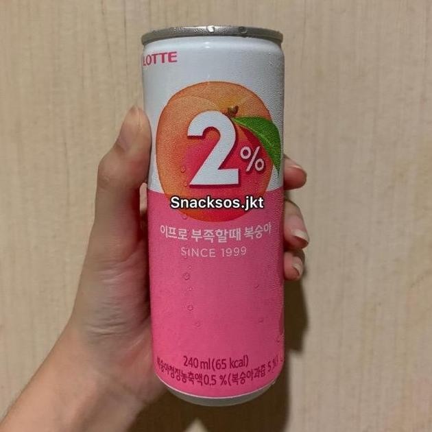 

LOTTE CHILSUNG MINUMAN BUAH PERSIK REING W