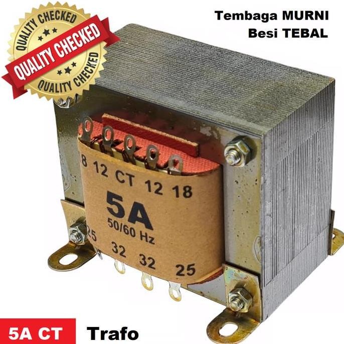 Trafo 5A Ct Adaptor Power Supply Transformator Ac 110V/220V Ke 12V-32V