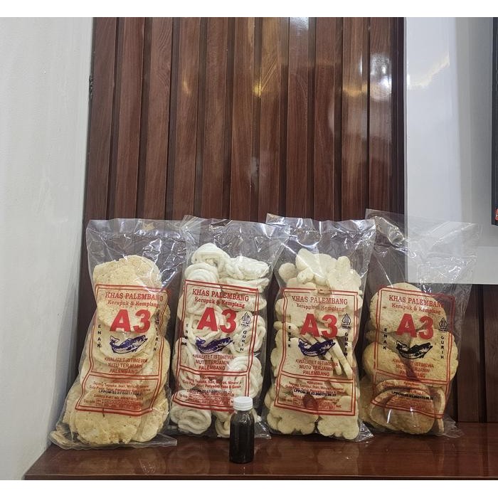 

Paket Ceria 3 Kerupuk Sanggul 200Gr Bintang Kulit Bakar Sambal