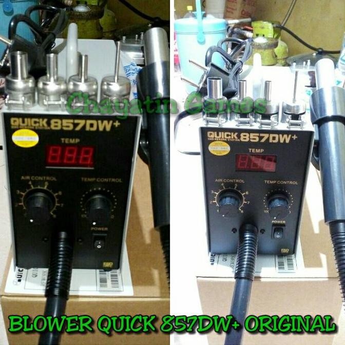 Blower / Solder Uap Quick 857Dw+ Ori (Digital)