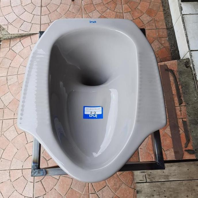 KLOSET JONGKOK INA WARNA ABU