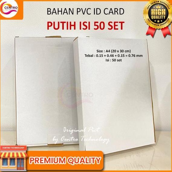 

Promo Bahan Pvc Id Card a4 / Kartu Id card COD