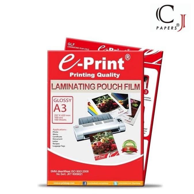 

Promo Plastik Laminating A3 e-Print COD