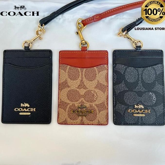 

TERMURAH - Lanyard Id Coch Siganture Canvas Logo Embossed