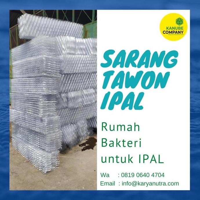 NEW Sarang Tawon/ Honeycomb untuk IPAL/ Biofilter Sarang Tawon