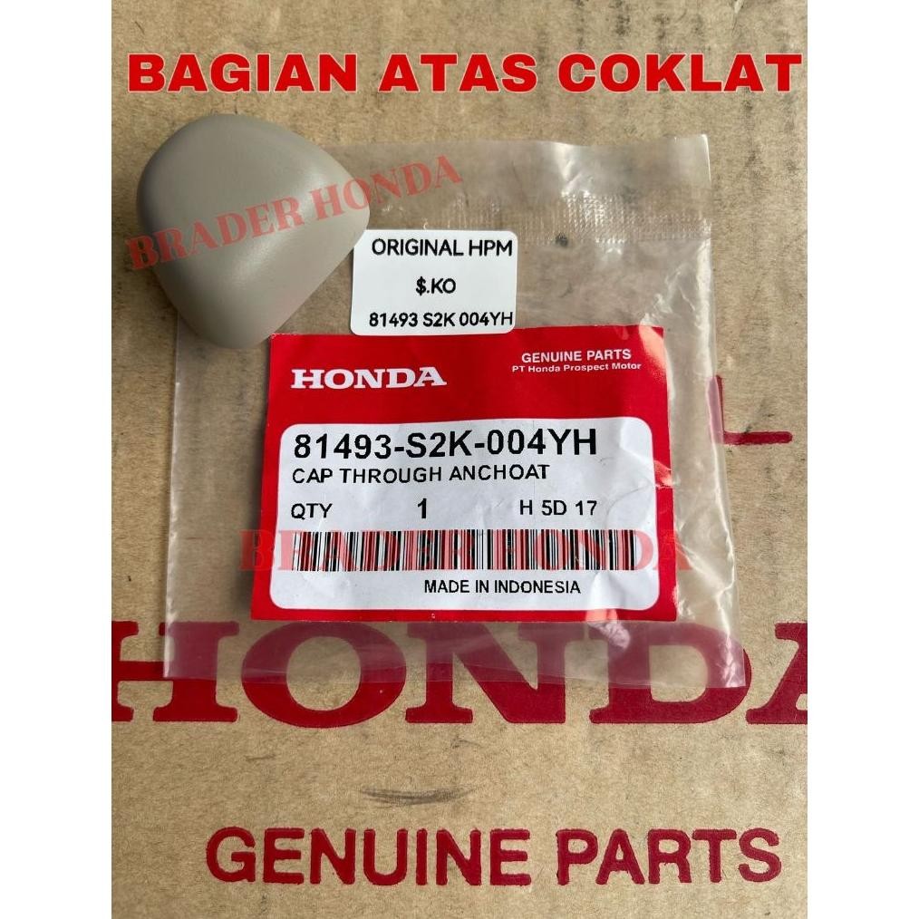 Tutup Samping Baut Atas Safety Seat Belt Jok Kursi Depan Mobilio Jazz Gk5 Rs Freed Gb3 Mobilio Brio 