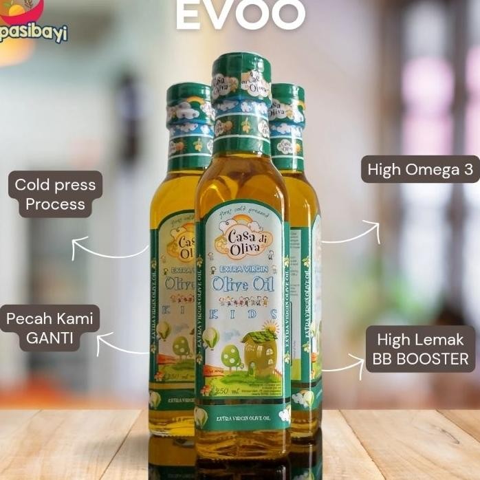 

Evoo Casa Di Oliva Kids Minyak Zaitun Mpasi Bayi Kemasan