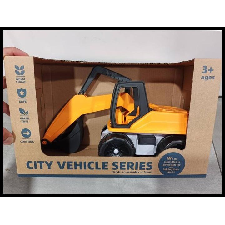 Mainan Anak Truck Excavator Truk Beko Mobil Pasir Pantai