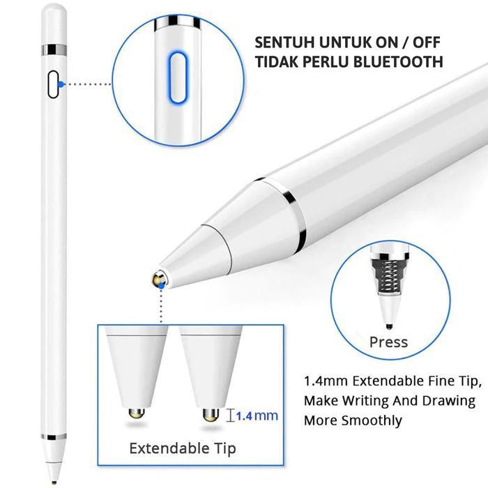 Samsung Tab A 8 7 A8 A7 S6 Lite S7 S8 Stylus Pen Tablet Pencil Gambar Original Dan Terpercaya