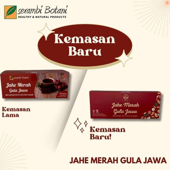 

JAHE MERAH GULA JAWA ISI 12 LS