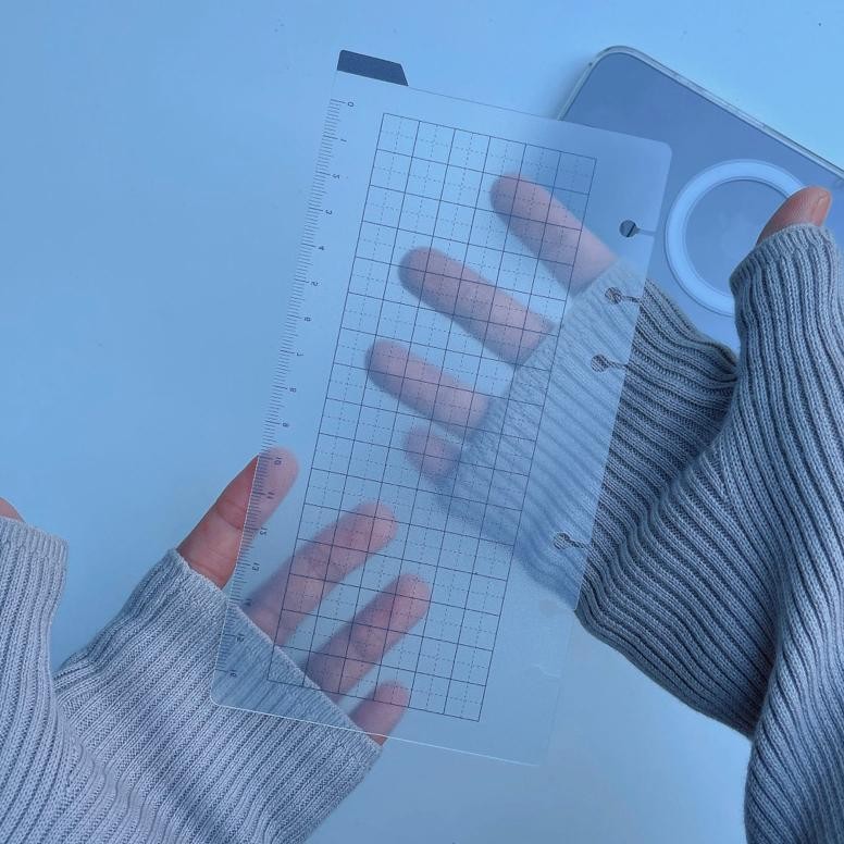 

mat model penggaris untuk binder A6 DiM