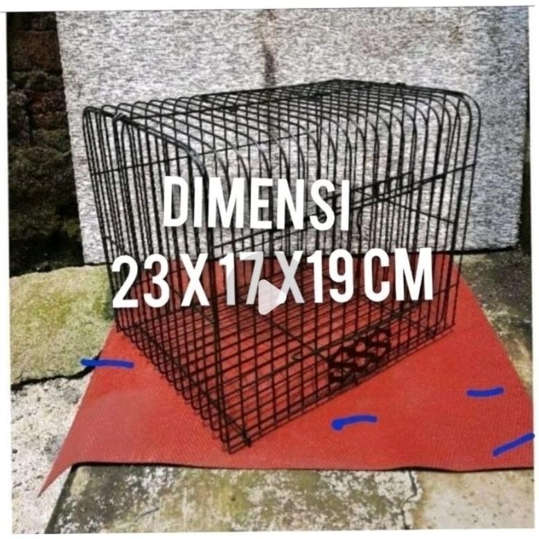 SANGKAR BURUNG BESI UNTULAN DiM