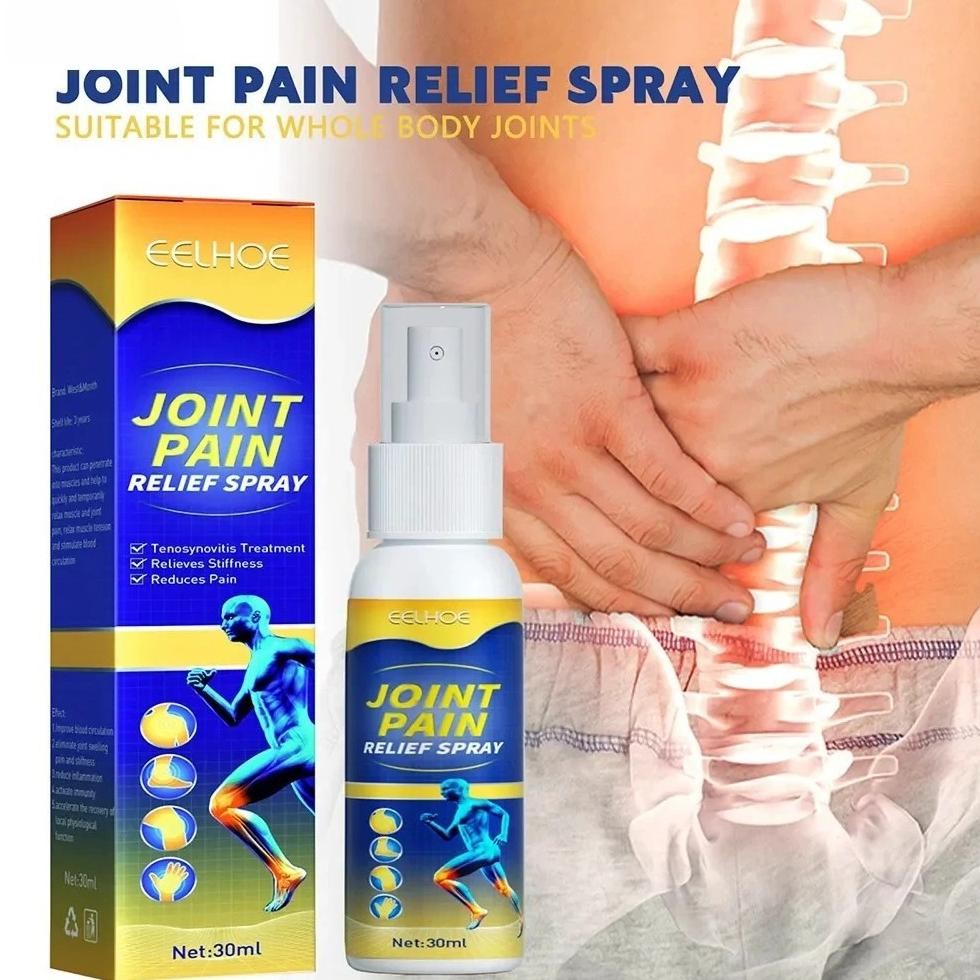 EELHOE Joint Pain Relief Spray 30ml Joint Pain Spray Lumbar Cold Compress Pain Killer Spray Pain Rel