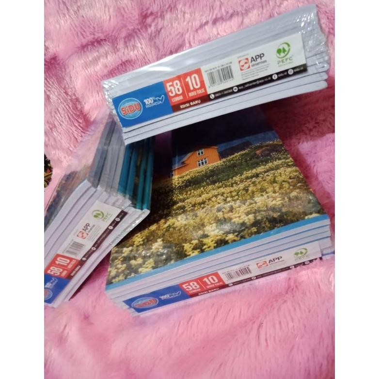 

Buku Tulis SiDU 58 lembar 1pak DiM