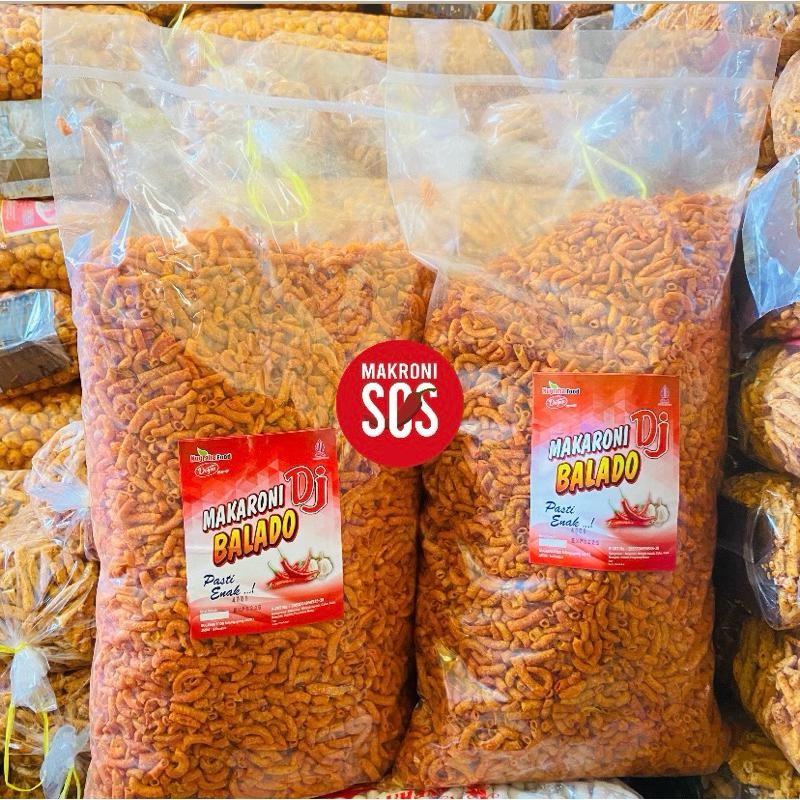 

1Kg | 1000Gr Makaroni Pipa Balado Snack Makaroni Pipa Rasa Pedas Balado Gurih Makaronisos Berkualitas