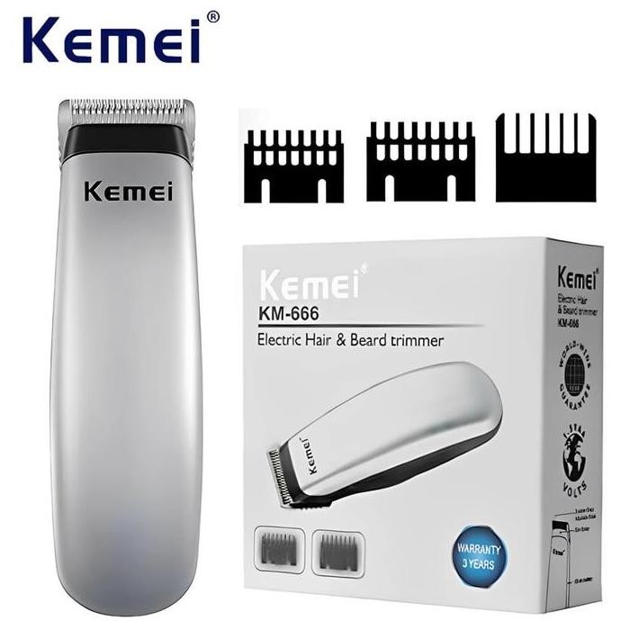Kemei Km-666 Mesin Alat Cukur Rambut Mini Km 666 Hair Clipper Electric