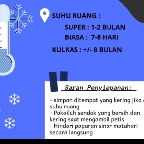 

Petis Udang Kualitas Super Masakan Saus Saos Manis