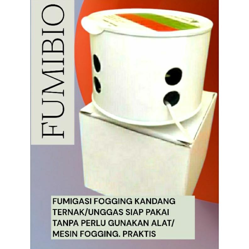 Desinfektan Fumigasi/ Fogging Kandang Ayam FUMIBIO ( pengganti Arevin Fumisure) kaleng DiM