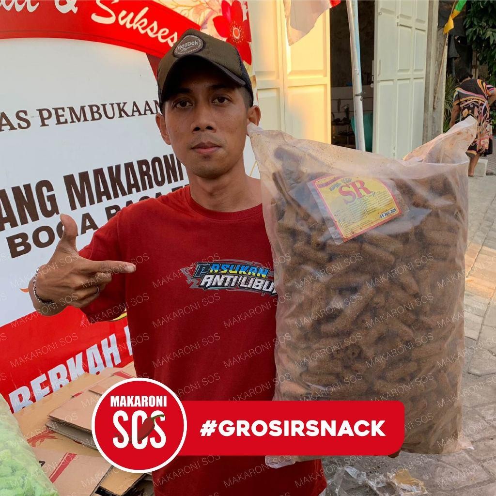 

Snack Roll Coklat Pandan 1Kg Momo Wafer Roll Berkualitas