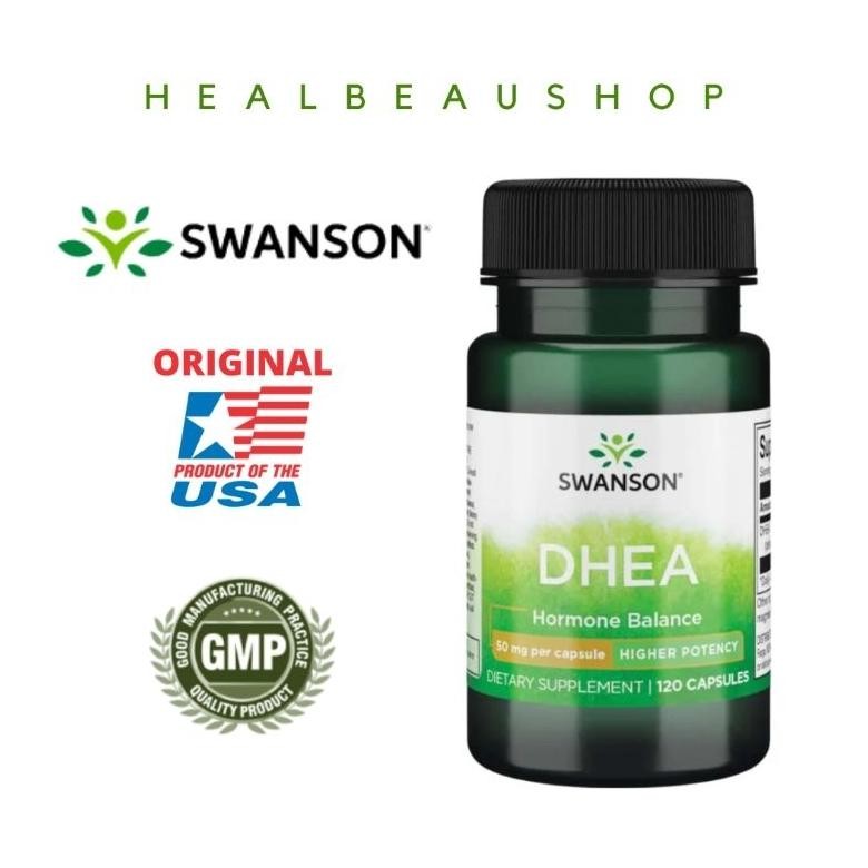 Swanson DHEA Hormone Balance/Keseimbangan Hormon Isi 120 Caps DiM