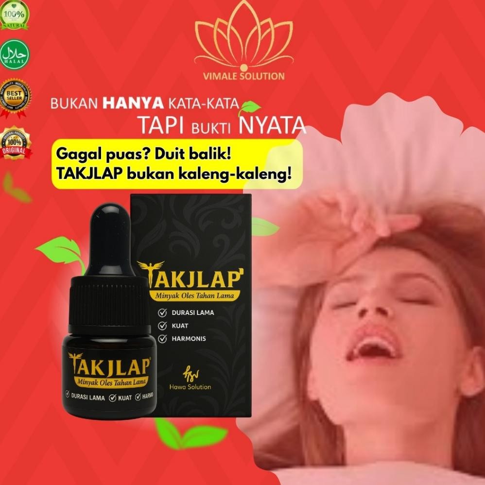 Minyak Oles Pria Tahan Lama Mengatasi Ejakulasi Dini oil Takjlap Aman Herbal DiM