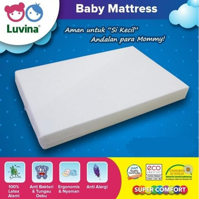 Luvina Latex Baby Mattress Custom / Matras Latex Custom Untuk Bayi