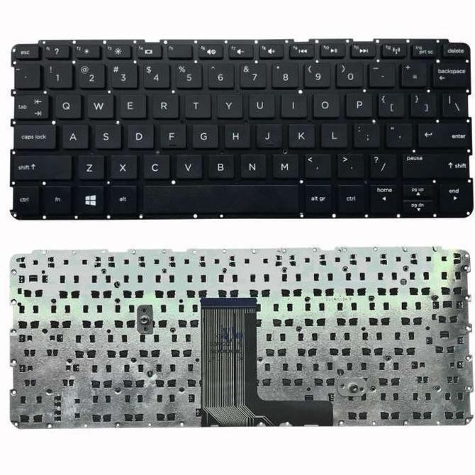 Keyboard Laptop HP TouchSmart 10 Series - Hitam