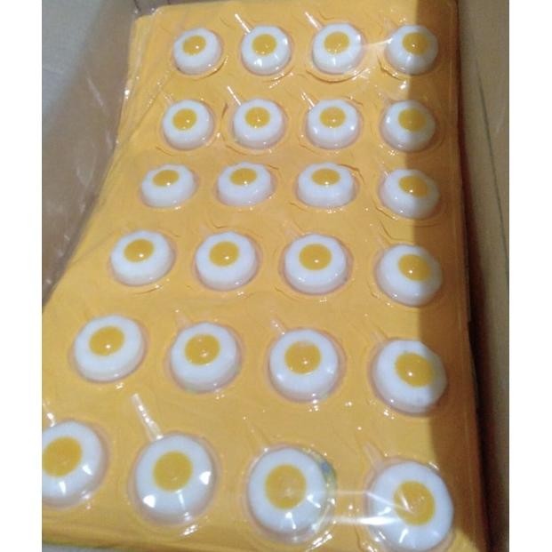 

[Kecil Permen Jelly Puding Telur Rasa Jeruk Isi 24Pcs At43
