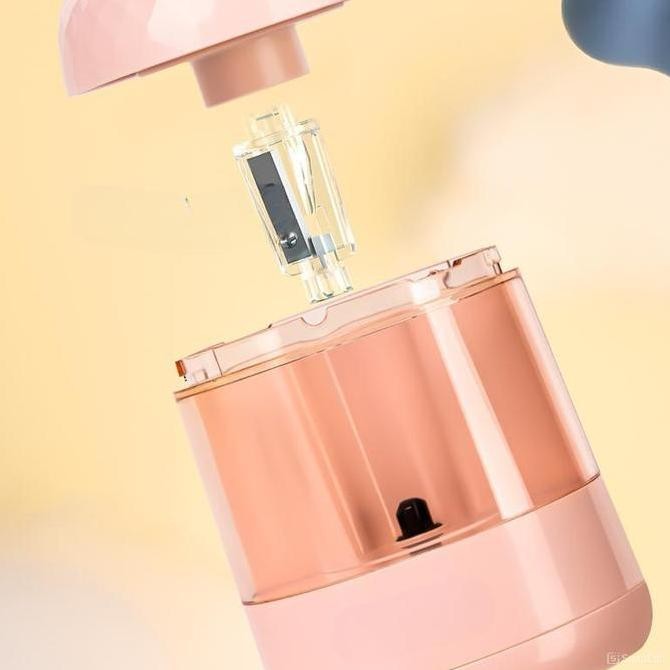

Deli Rautan Pensil Elektrik Otomatis / Electric Pencil Sharpener Lucu Pink Hijau VA100 Alat Stationery L83