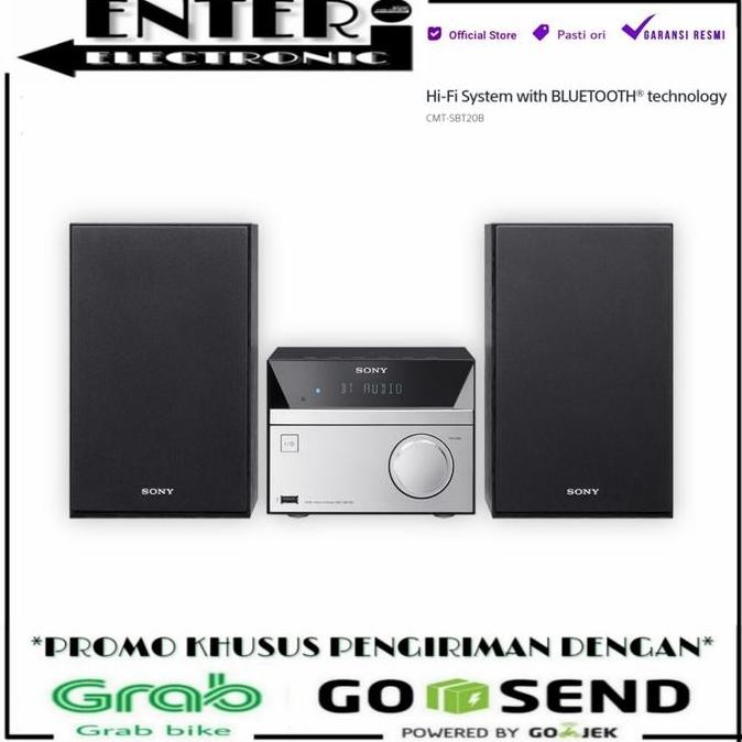 [ SP ] SONY CMT SBT20 - SPEAKER BLUETOOTH NFC USB MINI HI FI SONY MEGA BASS