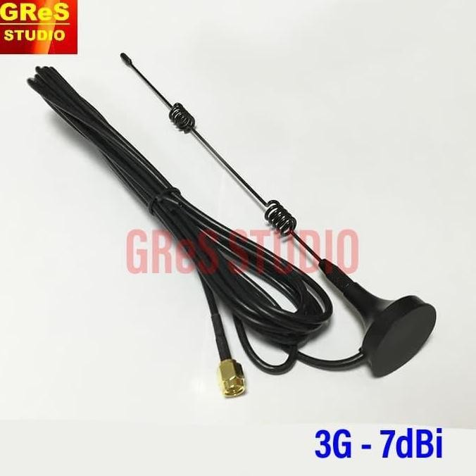 Sale 3G Antenna Small Sucker 7Dbi Antenna Aerial 3M Cable Sma Maleconnector