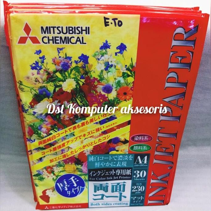 

new !!! INKJET PAPER MITSUBISHI A4 DOBLE SIDE